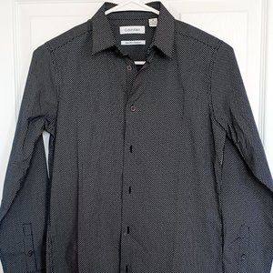 Calvin Klein Boys Fitted Shirt Size 14
